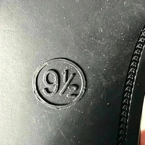 A NEW DAY Dorothy Open-Toe Thick Strap Slide On Heels Size 9.5 - Picture 7 of 7